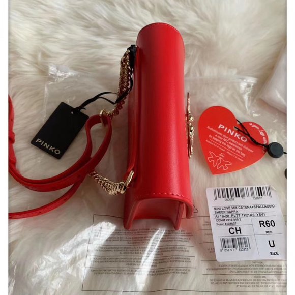 NWT Pinko Love Baby Simply Cl.Vitello Seta - Picture 5 of 8